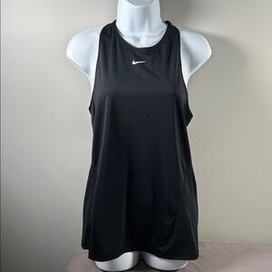 Nike Dri-Fit Women's Sleek Black Tank Top